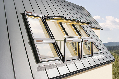 Объект из Мансардные окна Fakro FGH-V P2 GALERIA